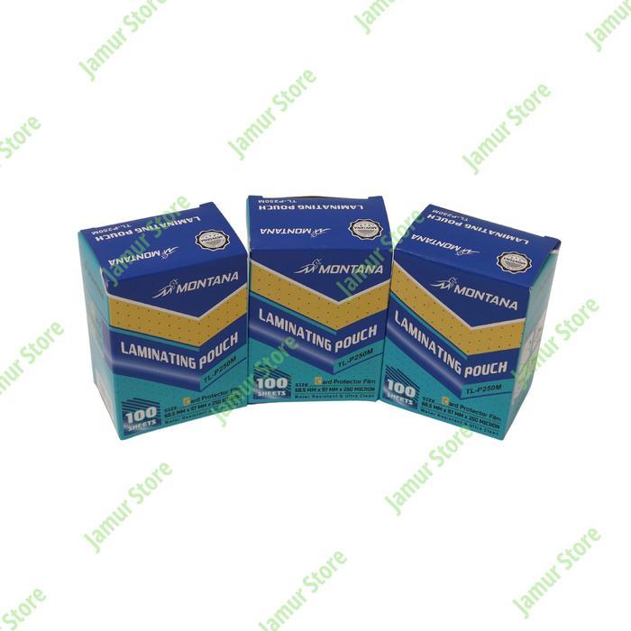 Plastik Laminating Ktp / Laminating Ktp Hombo 250 Micron Transparan