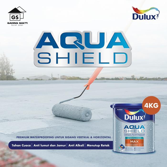 Dulux Aquashield Max Waterproofing (Ready Warna Pabrik) Galon 4KG