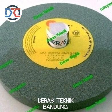 Batu Gerinda Hijau Kinik 8 In Gc 80 Gerinda Duduk Asah Widia 811-1/4 Gc80