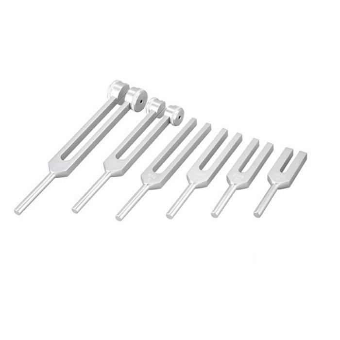 6PCS/SET 128HZ 256HZ 512HZ 1024HZ 2048HZ 4096HZ TUNING FORK WITH HAMMER FOR TUNING FORK KIT HEALING