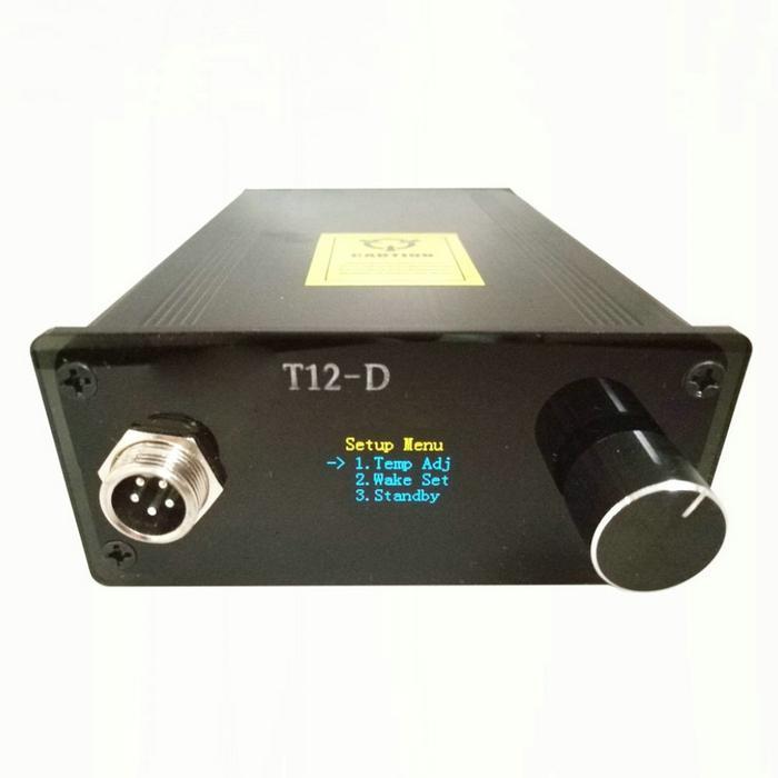 ELECTRONIC DIY SOLDERING STATION WELDING SOLDER CONTROLLER DIGITAL T12 IRON TIPS