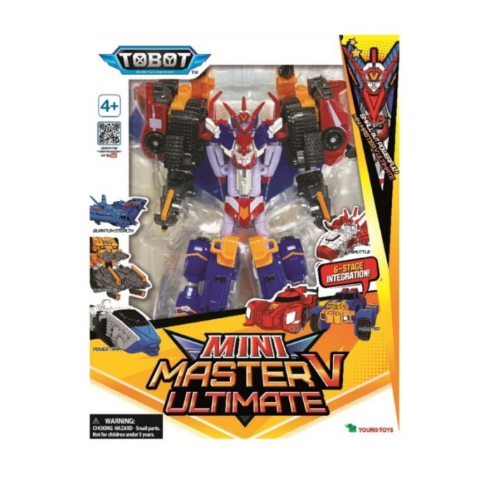 tobot galaxy detectives mini master v ultimate action figure
