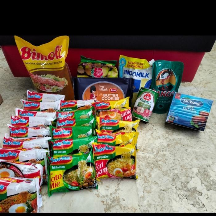 paket sembako tanpa beras