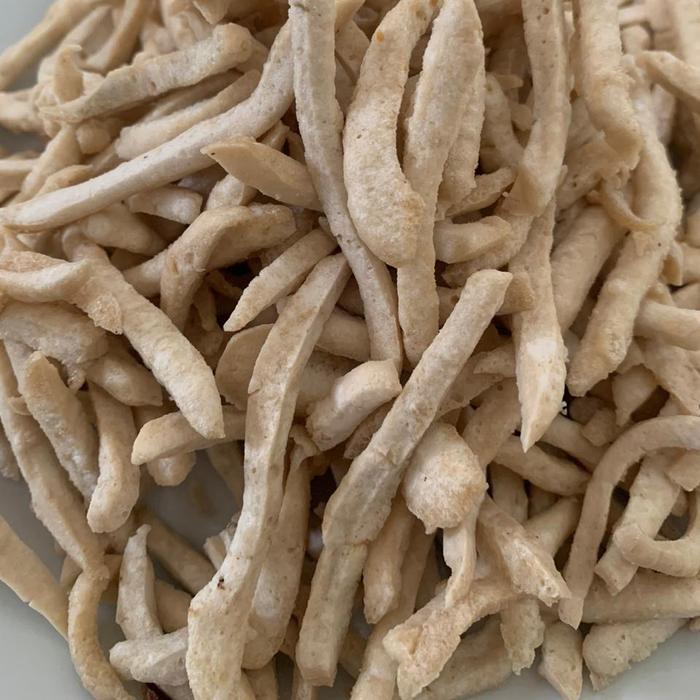 Stik Otak Otak Kering Kemasan 250 Gram Dan 500 Gram - Cemilan Renyah Mantul