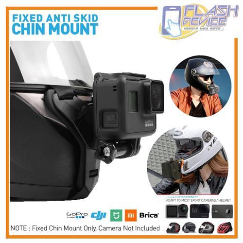 Chin Bracket Mount Helmet Mounting Action Cam for Motovlog Vlogger Camera