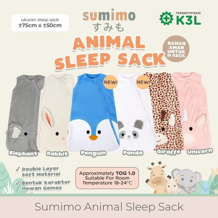 Sleep Sack Baby Sumimo Animal Sleep Sack Kantung Tidur Bayi