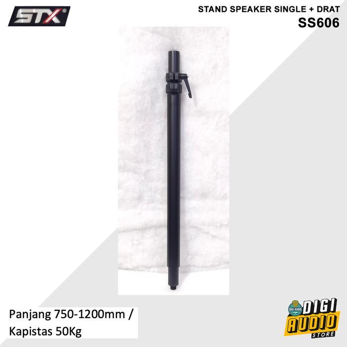 Stand Tiang Speaker Single to Subwoofer with Drat STX SS606