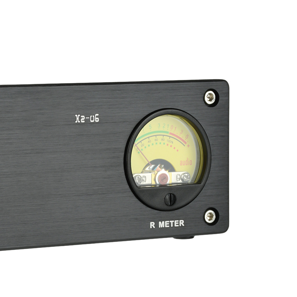 DC 5V Xz-U6 Signal Level Meter VU Signal Level Meter Audio VU Meter 3.5mm/RCA Connectors