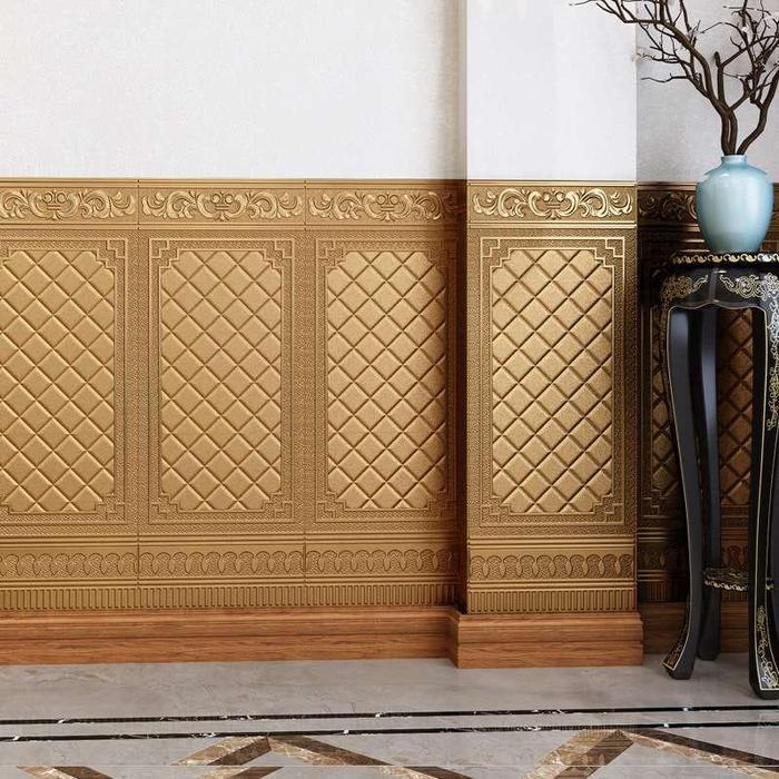 "New" Wallpaper 3D Foam Tembok Dinding Motif Pintu Jendela/Stiker Foam 3D