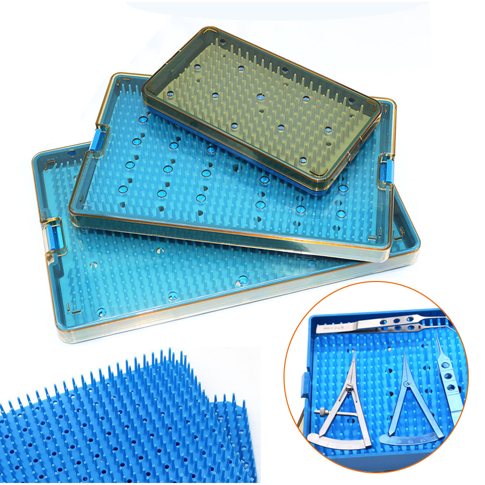 Sterilization Tray Case Box Ophthalmic/dental Orthopedic Teaching Instruments Autoclave Tray Box