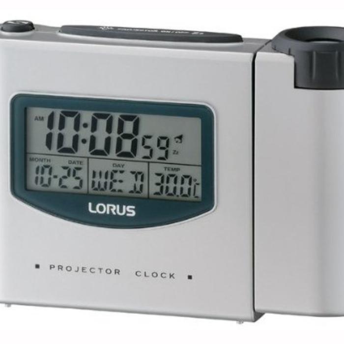 jam meja digital Lorus LHL025S#jam weker digital Lorus LHL025S