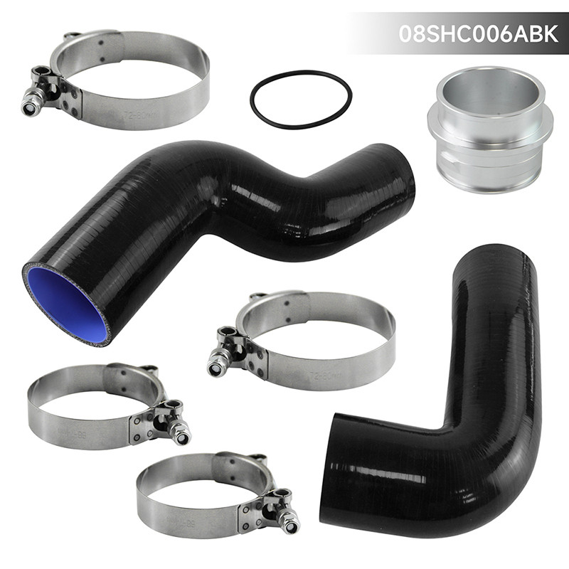 Silicone Intercooler Intake Hose Clamps Kit For VW Golf GTI 2.0T MK5 MK6 A3/S3 VERSION 2 Black/Blue/
