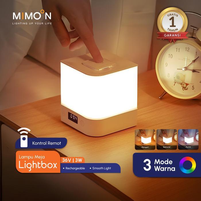 MIMOON Lampu Tidur Bayi Lampu Tidur Tanpa Di Colok Lampu Tidur Anak Lampu Kamar Tidur Colokan Lampu