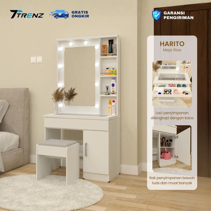 Trenz Furniture Meja Rias Lampu Wakanda Meja Rias Aesthetic Berkualitas