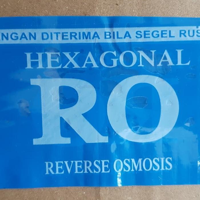 "New" Segel Plastik Tutup Galon warna Biru Tua depo air minum isi ulang