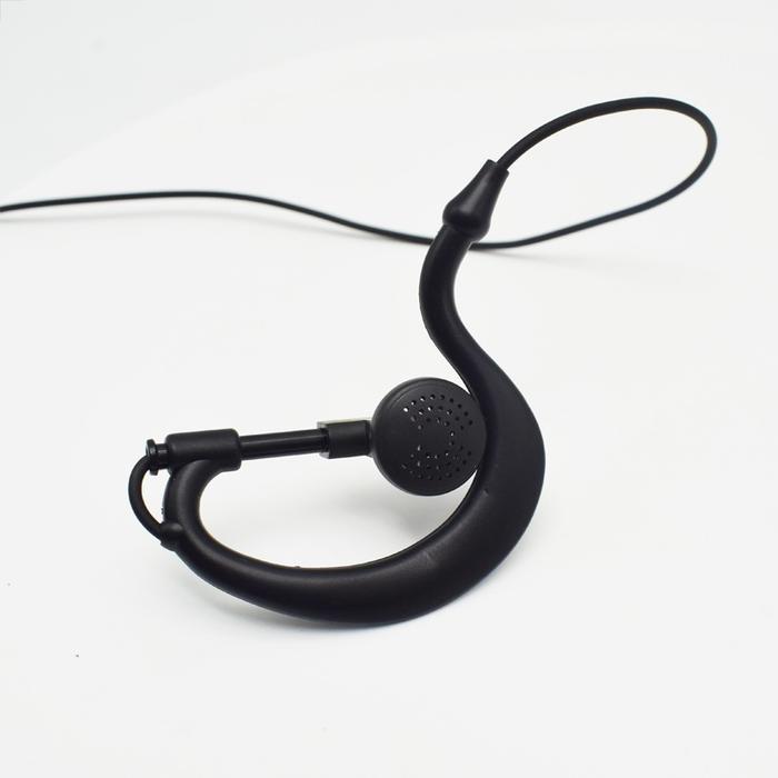 "New" EARPHONE WALKIE TALKIE WLN KD C1 C50 C51 C56 HEADSET HT WLN C1 hitam