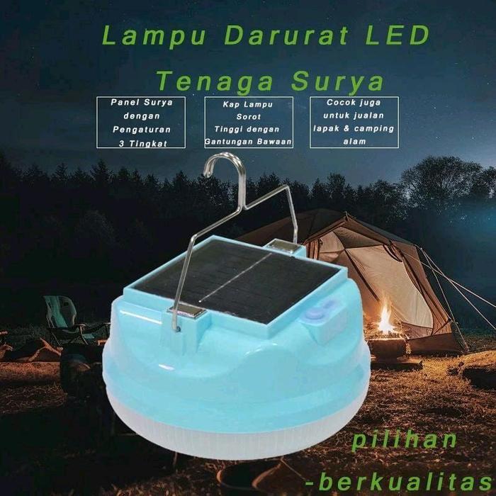 Lampu LED Emergency Ufo 500 & 800W Lampu Emergency Gantung Lampu Taman Outdoor Lampu Tenaga Surya
