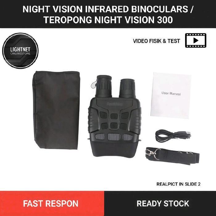 Night Vision Infrared Binoculars / Teropong Night Vision 300