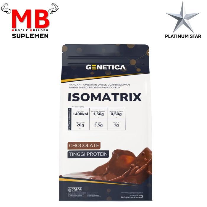 ISOMATRIX GENETICA 5 LBS WHEY PROTEIN ISOLATE ISO MATRIX 5LBS 5LB 10 LB EVOLENE ISOLENE PROVUS WHEY