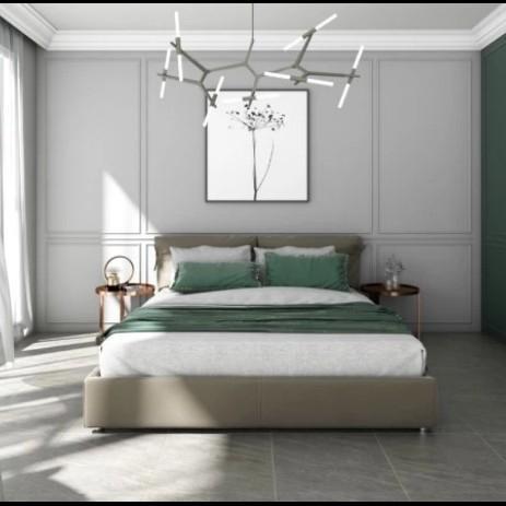 NIRO LANTAI GRANITE Polar Black Frost (GPB04) Matt Uk. 60x60