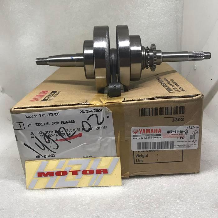 Yamaha Crankshaft Assy Kruk As Aerox 155 B65-E1400-20 Original Motor Motorbike Hoy Motor Jakarta Bar