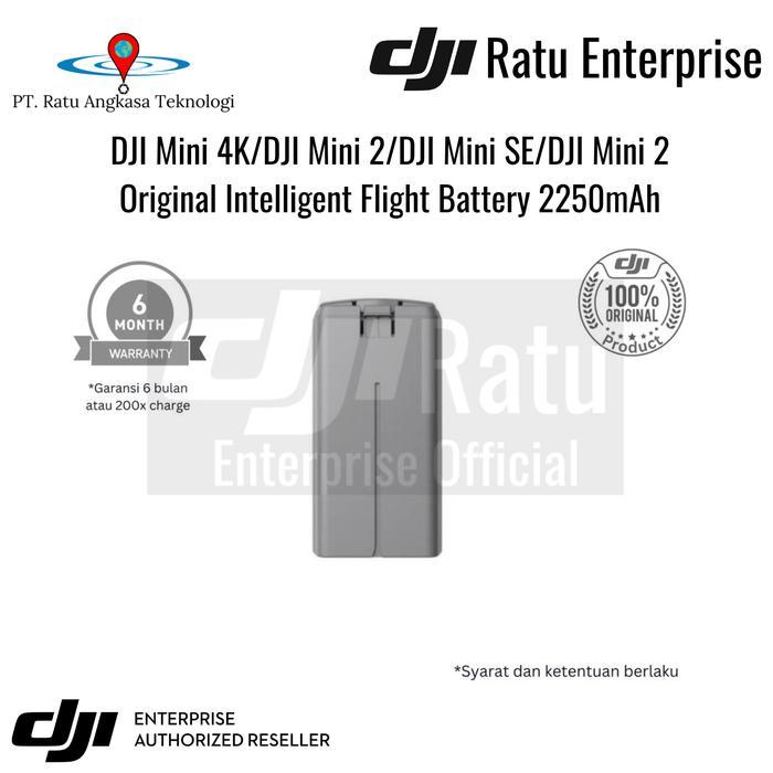 BATTERY BATERAI DJI MINI 4K DJI MINI 2 SE DJI MINI 2 DJI MINI SE ORIGINAL INTELLIGENT FLIGHT BATTERY
