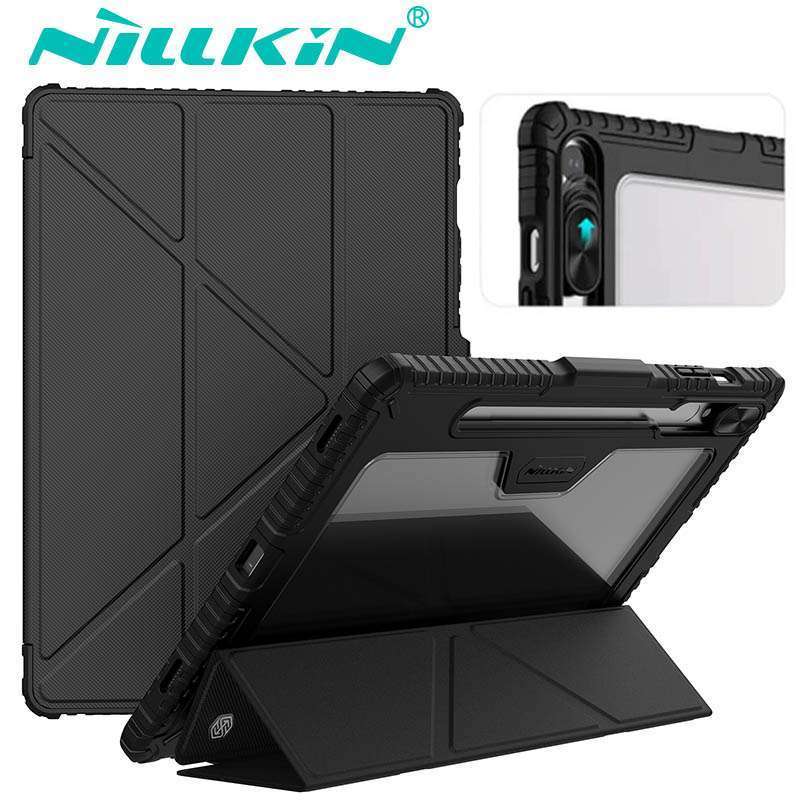 Nillkin Bumper Pro Flip Case Samsung Galaxy Tab S9 11 - S9 FE - S10 FE - Casing Tablet Cover