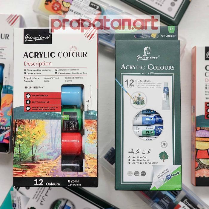 Sale Cat Akrilik Set Giorgione Giorgione Acrylic Set