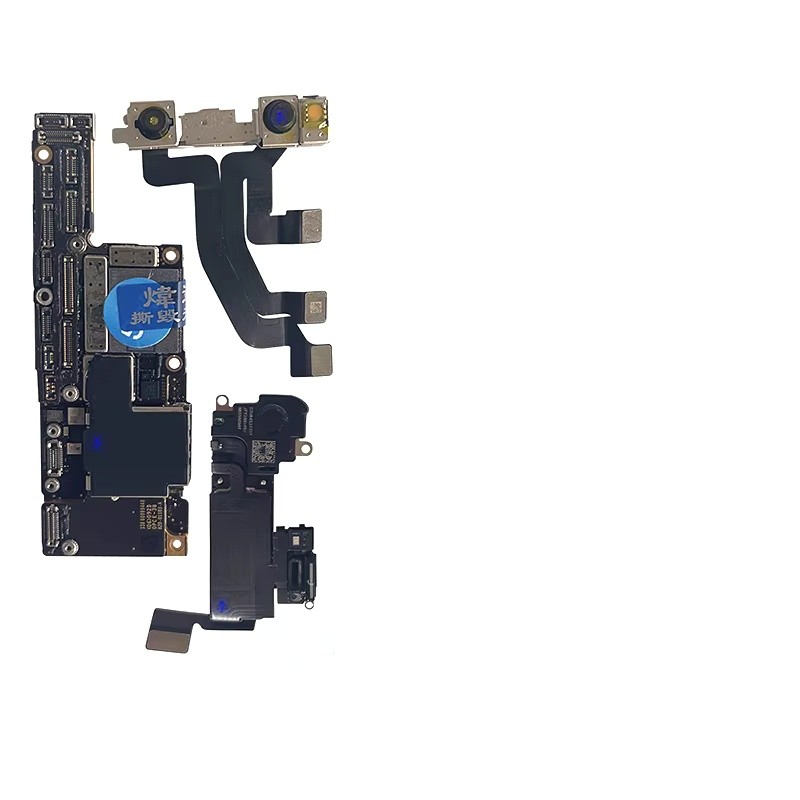 Unlocked Motherboard Clean iCloud For iPhone X XS XR Motherboard With Face ID Support iOS Update For