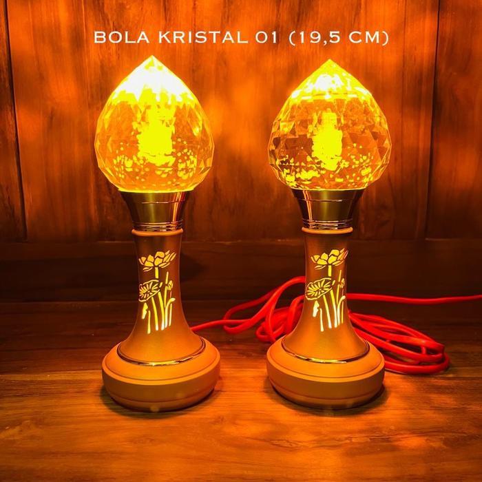 Lampu Altar / Lampu Sembahyang / Lampu Bola Kristal Led