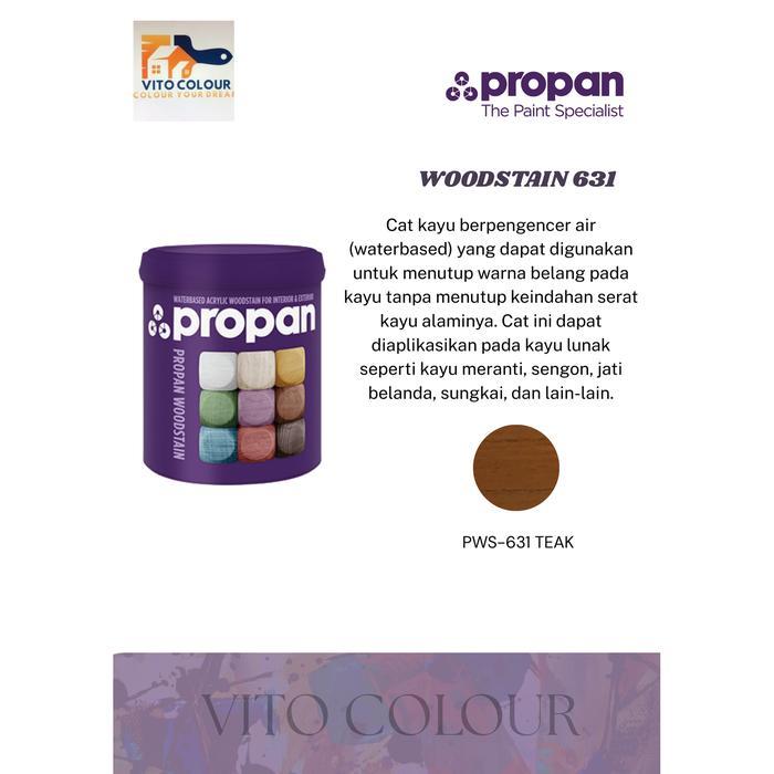 PROPAN WOOD STAIN PWS-631,// TEAK