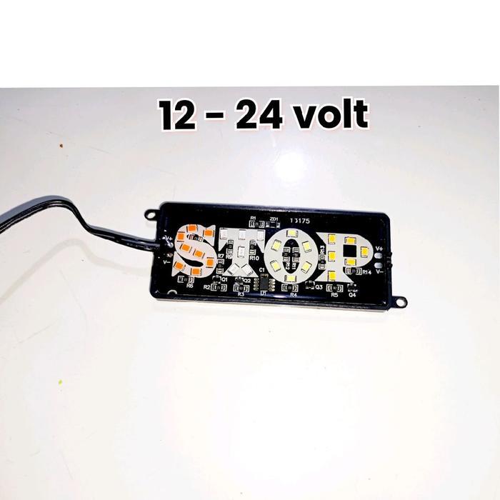 Lampu LED variasi stop lamp kdip motor mobil truk bus 12 volt - 24 volt