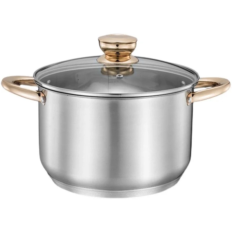 German craft 304 stainless steel soup pot Soup Set pot with steamer Thickened steaming and stewing