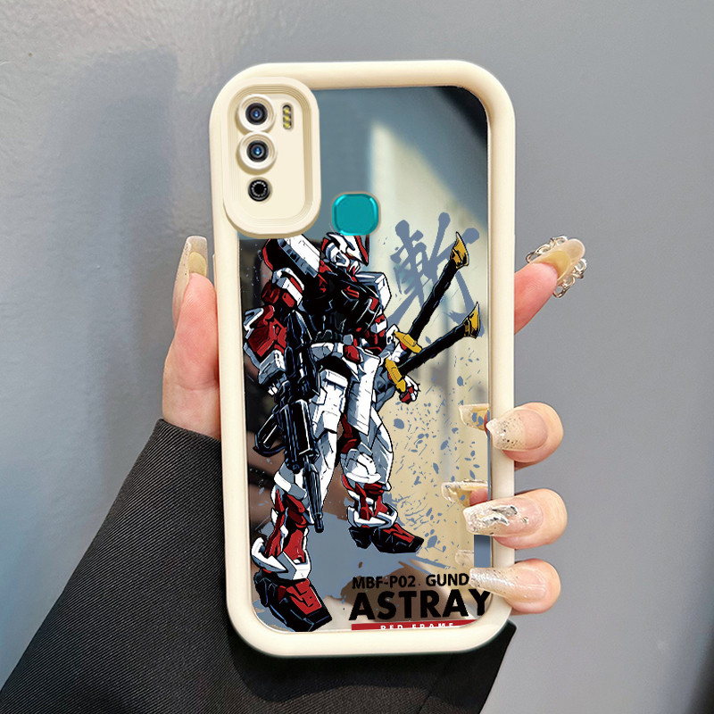 Casing Hp Infinix Hot 11 Play Hot 10 Play Hot 9 Play Hot 10 Case Casing Kartun Robot Pola Kasus cerm