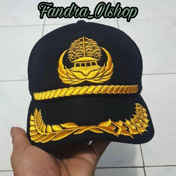 Topi Korpri PNS Hitam / Khaki Golongan 4. Kualitas Terbaik 