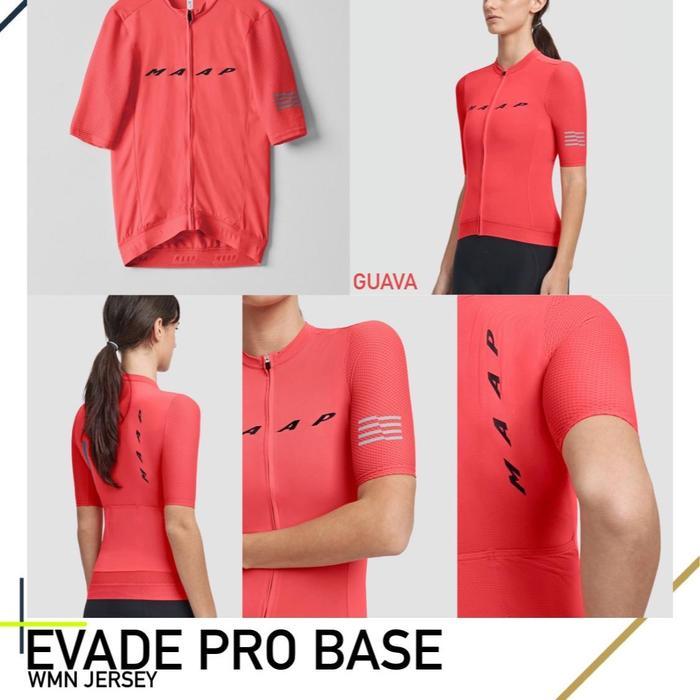 Terbaru Best Quality 100% Original Maap Women Evade Pro Base Guava Jersey . Size On Variants