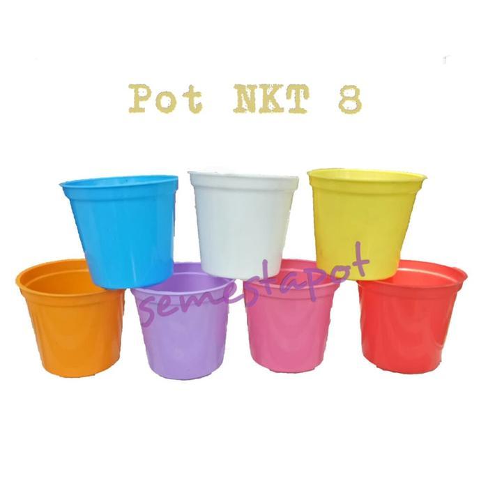 Pot Bunga Tanaman NKT 8 cm Pot Es Krim