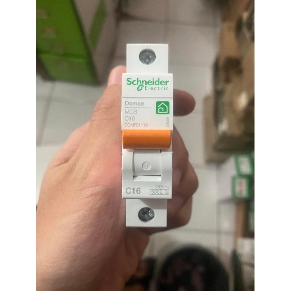 Schneider - Mcb 6A - 20A / Mcb 6 Ampere 1Phase / Sikring