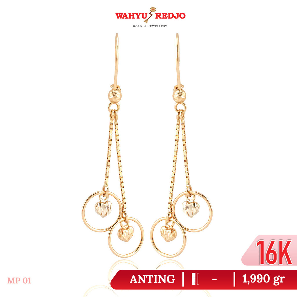 Anting Emas Kadar 16K Wahyu Redjo AN-16K 30767881