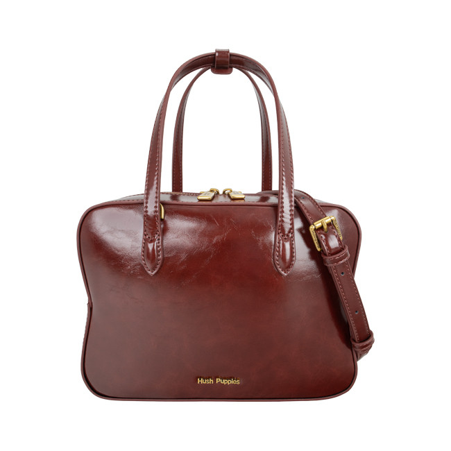 Hush Puppies Tas Wanita Mustee Satchel Maroon