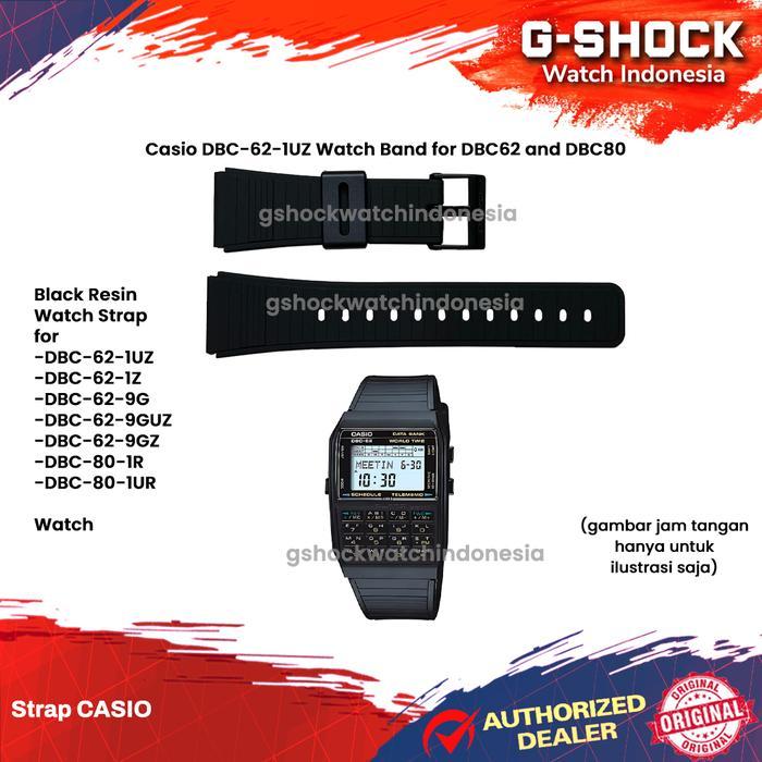 Ready Tali Strap Casio DBC-62-1UZ DBC-62 DBC62 Original