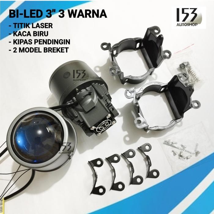 Fog Lamp Bi-Led 3 Inch High Low 3 Warna