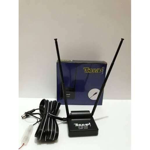 Ready Antenna TV Booster UHF VHF Mobil Untuk Double Din Dan Tuner Analog