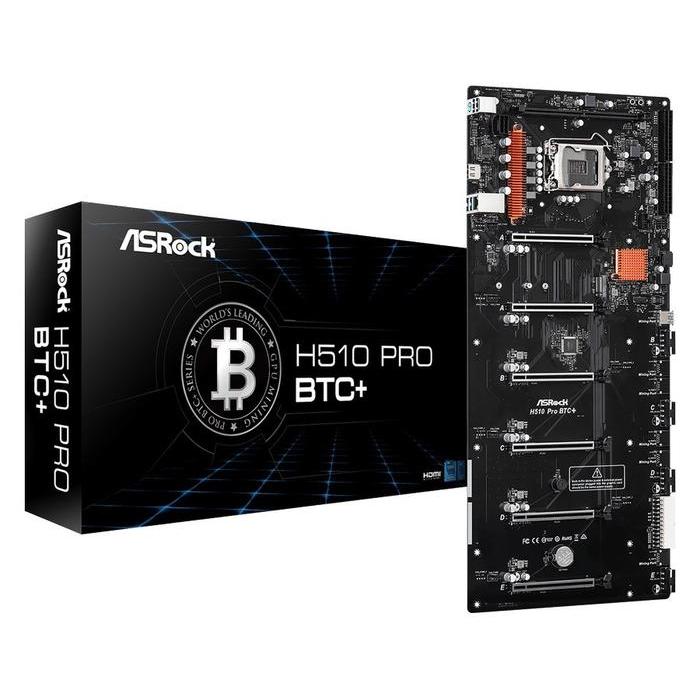 ASRock H510 Pro BTC+ 6 Slot PCI Express 3.0 x16