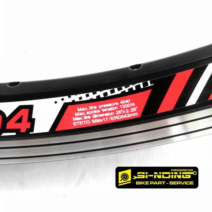 Wheelset 26 In Sepeda Federal MTB Etrto 559 Rims United Double Wall CNC HFH Hub Freehub Pacific Drat