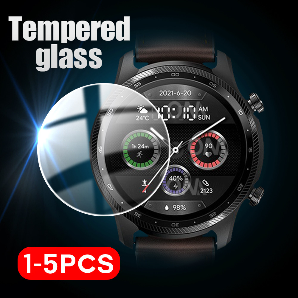 Untuk TicWatch Pro 3 Ultra GPS Jam Tangan Pintar Film Kaca Tempered Pelindung Layar untuk TicWatch P