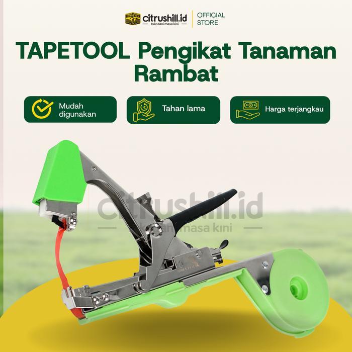 TapeTool Alat Pengikat - Alat Pengikat Lanjaran Tanaman Tape Tool