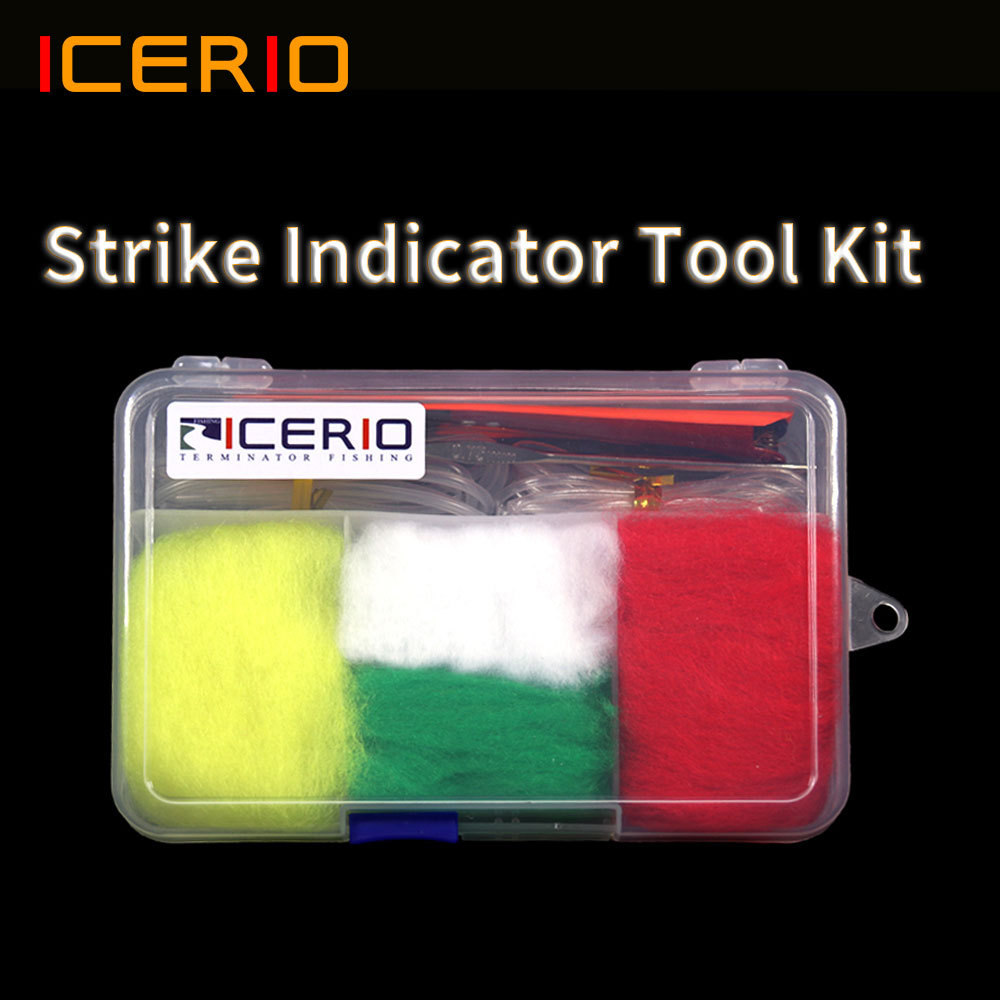 ICERIO 1 Set Fly Fishing Accessories Fly Fishing Strike Indicator Tool Kit-Threader Cutter Tool/Egg