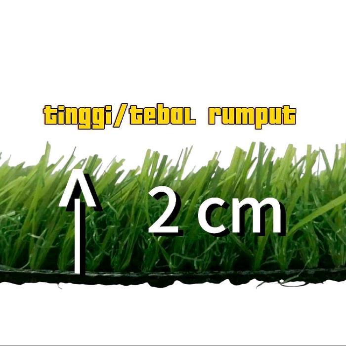 rumput sintetis ukuran 2m 20cm #rumput sintetis meteran murah