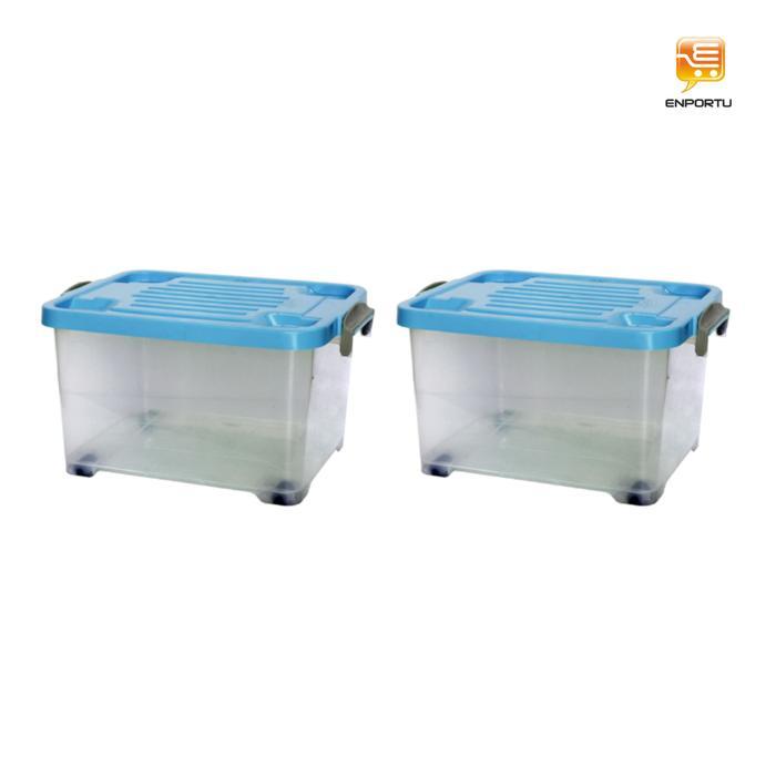 Cod - Kiramas Kotak Penyimpanan Serbaguna Storage Box 7 Liter - 1039 Ar Blue Container Serbaguna